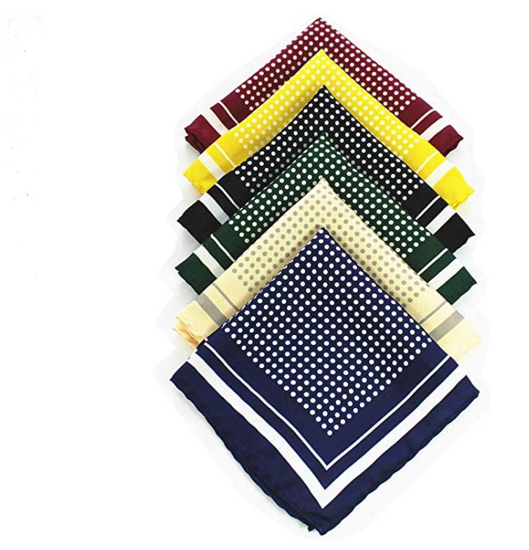 Polka Dot Pocket Square