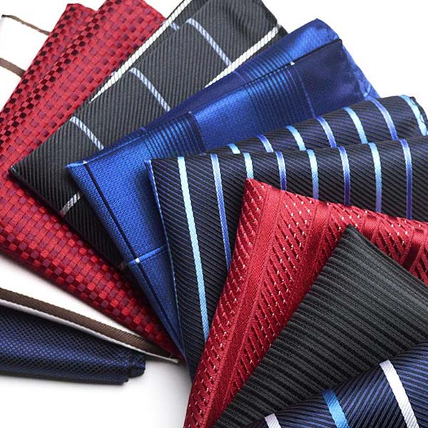 Stripe Pocket Square