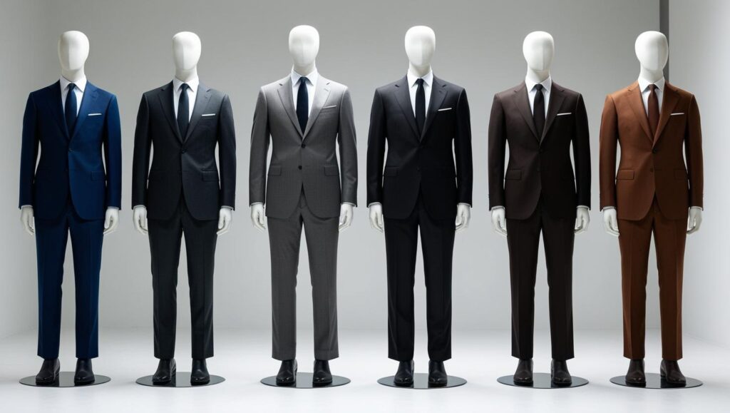 Match Necktie with Shirt and Suit