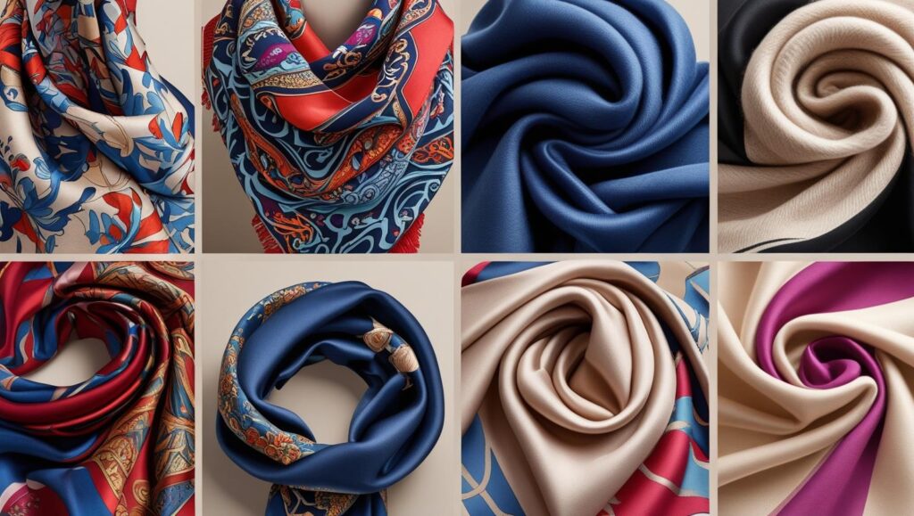 Corporate Gifting Scarves - Blue Shine Scarf Manufacturer in india