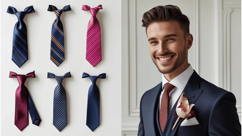 Neckties for Weddings - Blue Shine Necktie Manufacturer in India
